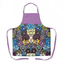 Vibrante Flor Bouquet Apron