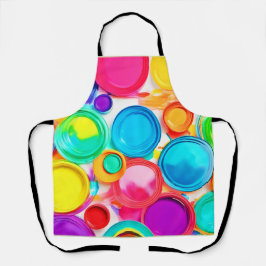 Delantal Vibrante pintura paleta