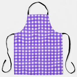 Delantal Vichy Lavande