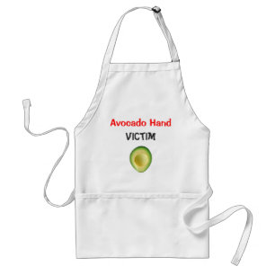 Delantal Víctima de la mano del aguacate 4Gloria