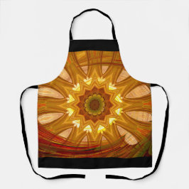 Delantal Victorian Peony Swirl