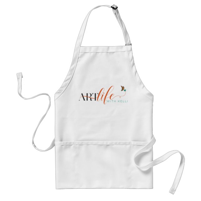 Delantal Vida artística con Kelli Short Apron (Frente)