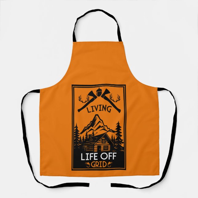 DELANTAL VIDA DE LA CUADRÍCULA DESACTIVADA (Anverso)