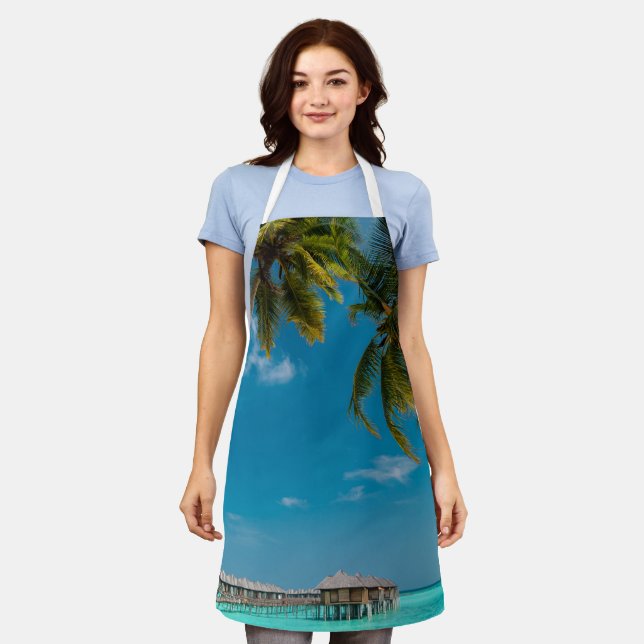 Delantal Vida marina (Gastado)