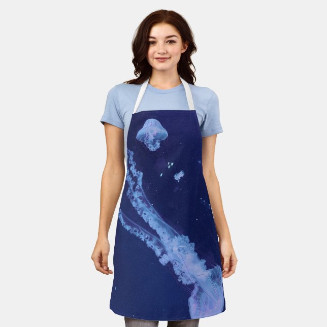 Delantal Vida marina (Gastado)