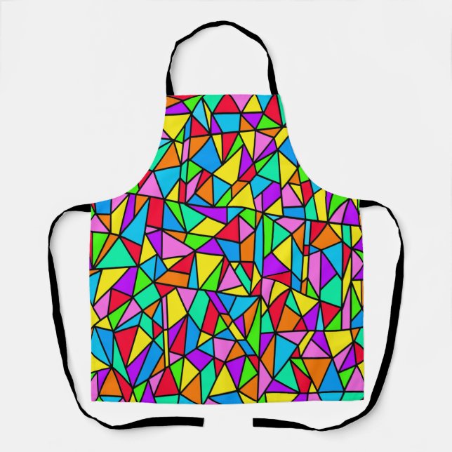 Delantal Vidrio de colores Arcoíris (Anverso)