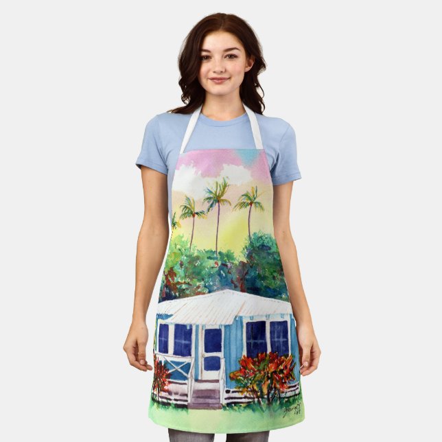 Delantal Vieja Plantación Cottage 2 (Gastado)