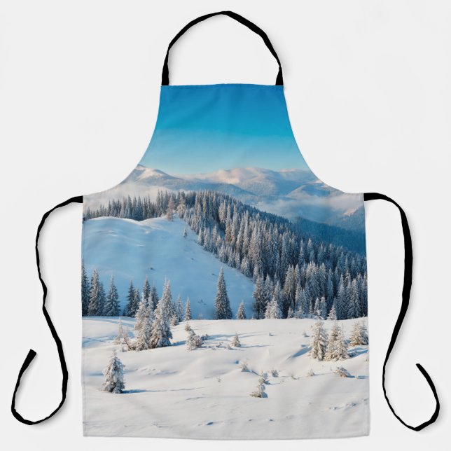 Delantal Vieja textura de madera gruesa o fondo con termi (Anverso)