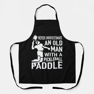 Delantal Viejo con remo de pichón