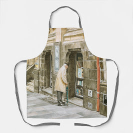 Delantal Viejos Libros -