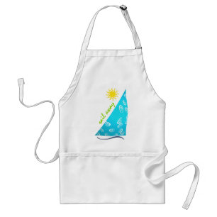 Delantal Viento, vela y sol
