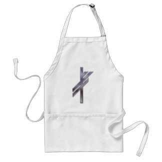 Delantal Viking Rune-luck-silver