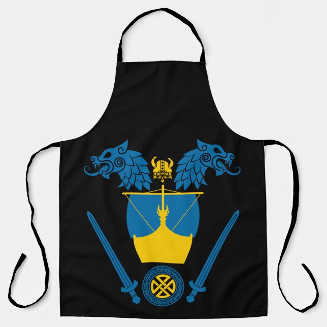 Delantal Viking sueco (Anverso)