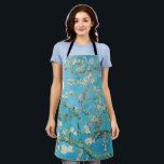 Delantal Vincent van Gogh - Almond Blossom<br><div class="desc">Florecimiento de almendras / Ramas con flores de almendra - Vincent van Gogh,  aceite sobre lienzo,  1890</div>