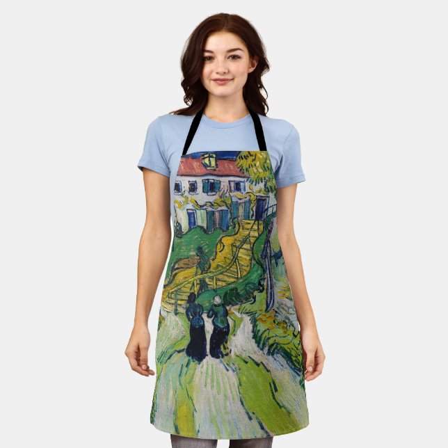 Delantal Vincent van Gogh - Escalera en Auvers (Gastado)