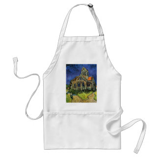 Delantal Vincent van Gogh - La Iglesia de Auvers