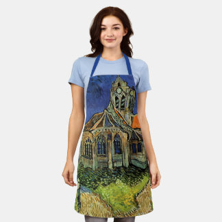 Delantal Vincent van Gogh - La Iglesia de Auvers