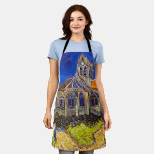 Delantal Vincent van Gogh - La Iglesia en Auvers