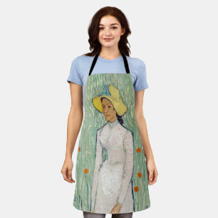 Delantal Vincent van Gogh - Muchacha de Blanco