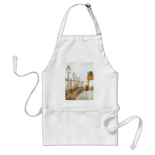 Delantal Vincent van Gogh - Terraza y zona de observación