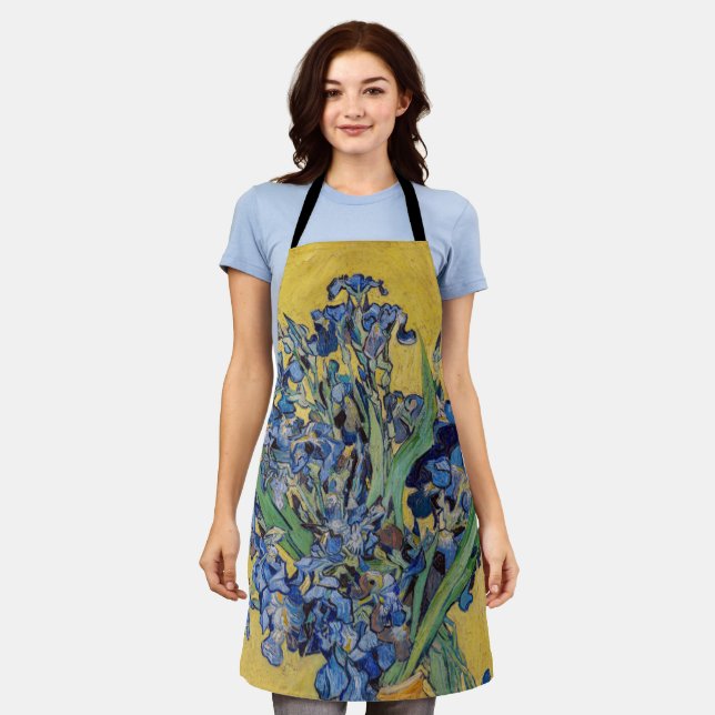 Delantal Vincent van Gogh - Vase con irlandeses (Gastado)