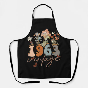 Delantal Viñeta de 60 años de edad 1963 60th Birthday Tee