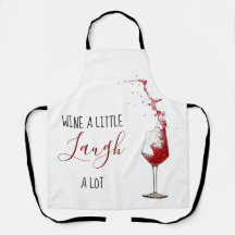 Vino divertido un poco de risa