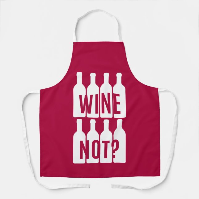 Delantal Vino no (Anverso)