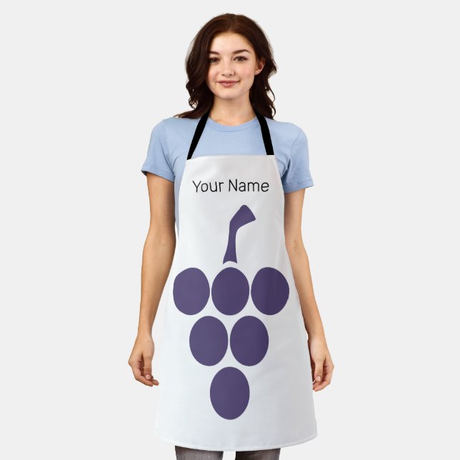 Delantal Vino O Vino Para Uva Y Sumiller De Grapevina (Gastado)