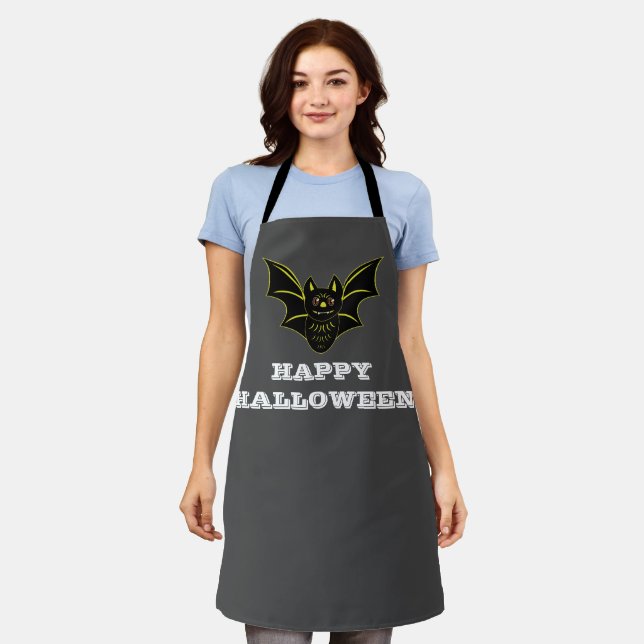 Delantal Vintage Bat Apron (Gastado)