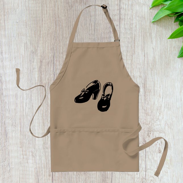 Delantal Vintage Black Shoes Fashion Apron (Subido por el creador)