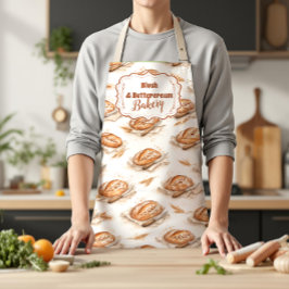 Delantal Vintage Buttercream Bakery Business