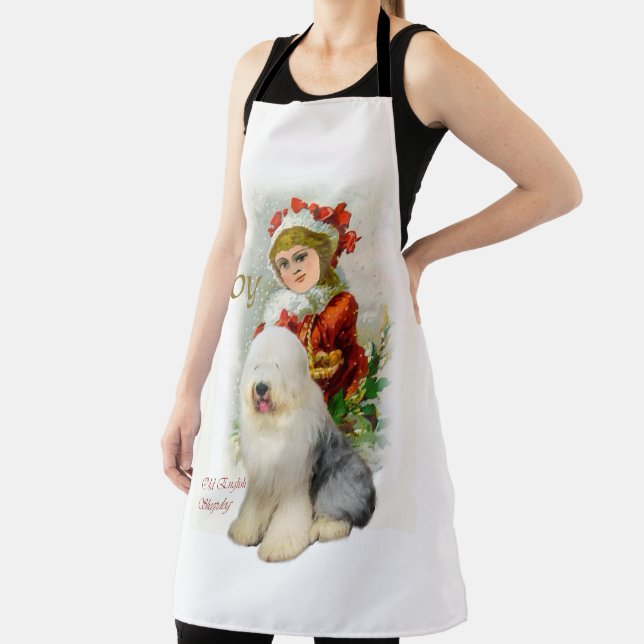 Delantal Vintage Christmas (in situ)