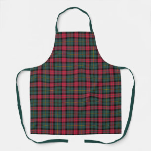 Delantal Vintage Christmas Plaid
