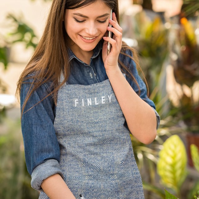 Delantal Vintage Denim Blue Jeans Look (Subido por el creador)