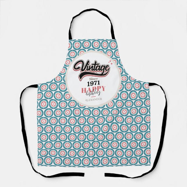 Delantal Vintage desde 1971 (Anverso)
