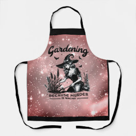 Delantal Vintage Glamour Witch Gardening