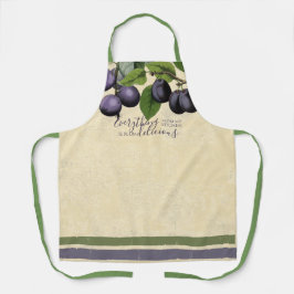 Delantal Vintage plum deliciosa cocina de horneado