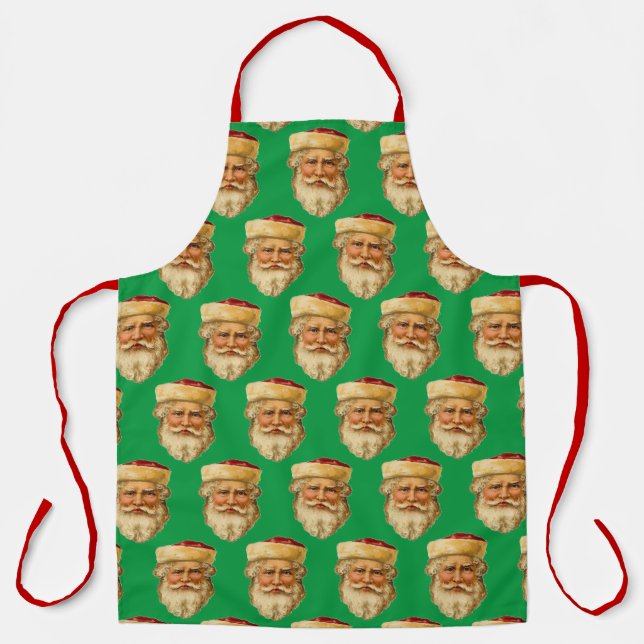 Delantal Vintage Santa (Anverso)