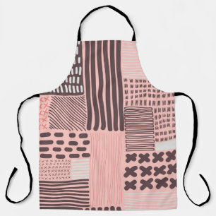 Delantal vintage seamless pattern. Modern stylish texture. 