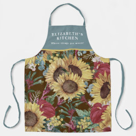 Delantal Vintage Summertime Tropical