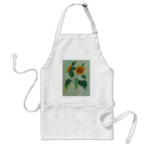 Delantal Vintage Sunflowers Arte Botánico