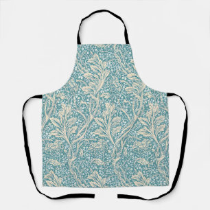 Delantal Vintage William Morris Arcadia Floral Sin Costuras