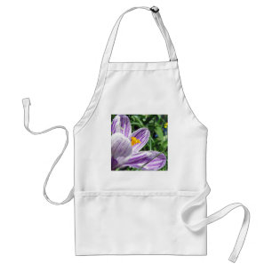 Delantal Violet Spring Crocus
