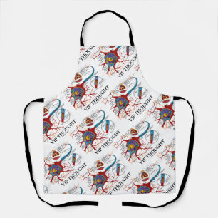 Delantal VIP Pensamiento Neurona Sinapsis Neurotransmisor H