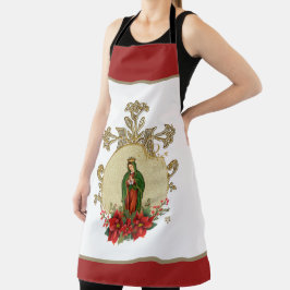 Delantal Virgen María, nuestra Señora de Guadalupe Navidade