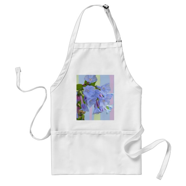 Delantal Virginia Bluebells Wildflower Apron (Frente)