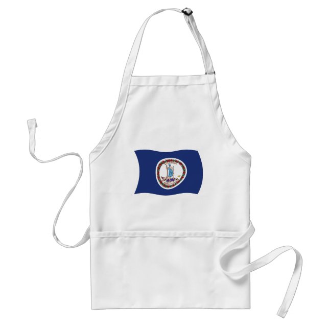 Delantal Virginia Flag Apron (Frente)
