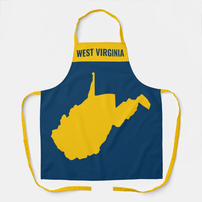 Delantal Virginia Occidental (Anverso)