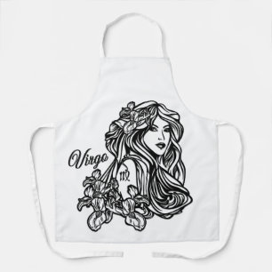 Delantal Virgo La Virgen Zodiaco Vidrio